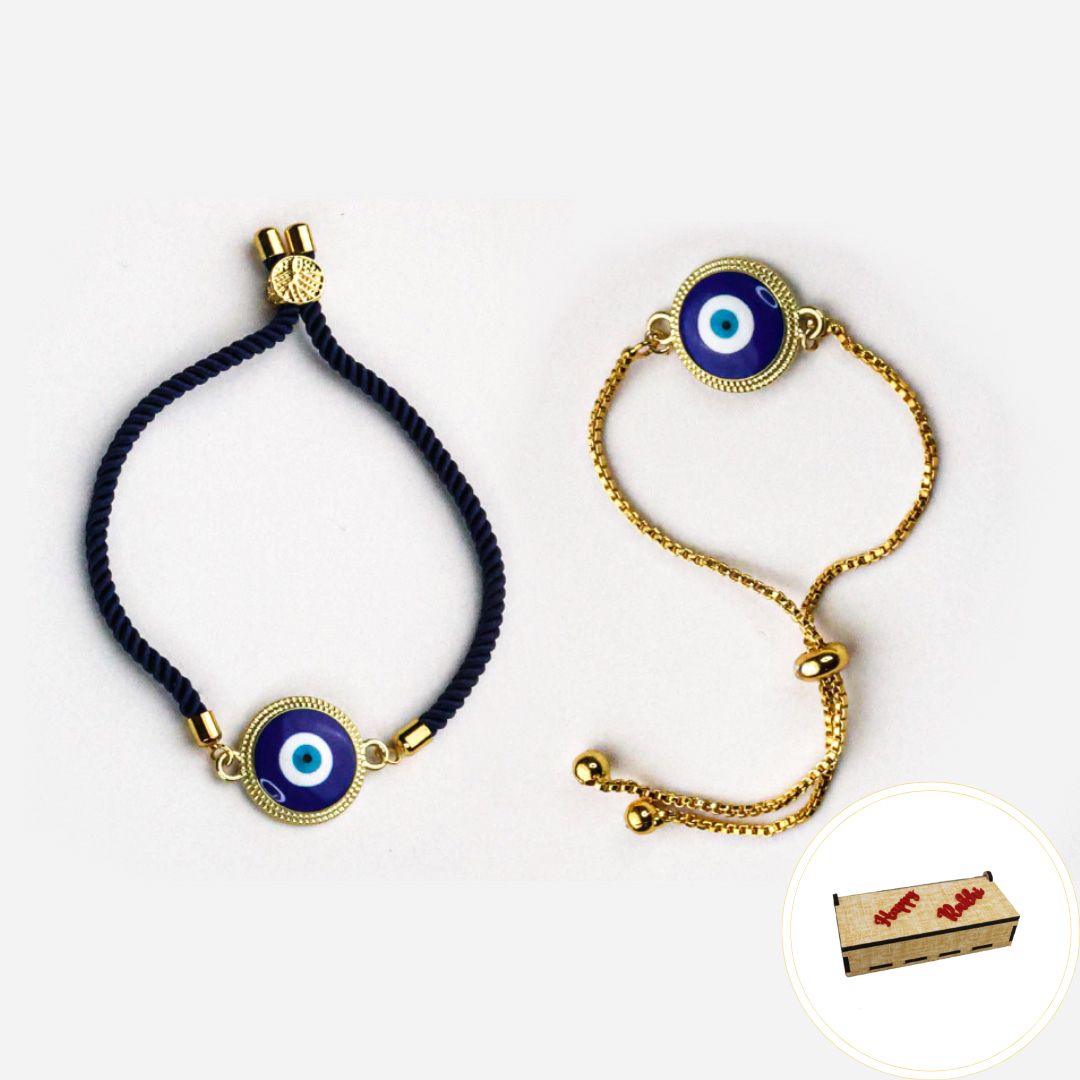 Evil Eye Round | Premium Rakhi
