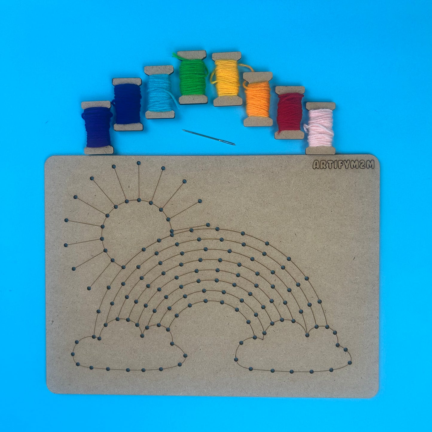 Rainbow Theme Sewing Kit