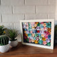 Personalized Floral Shadow Frame