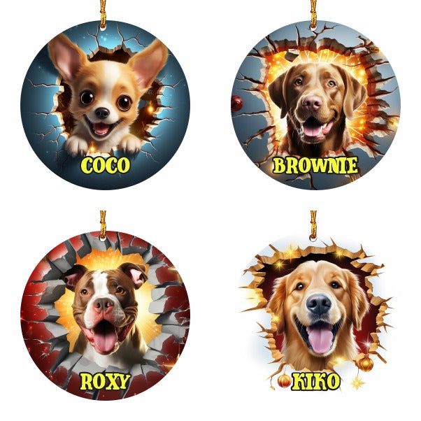 Personalised Pet Christmas Ornaments