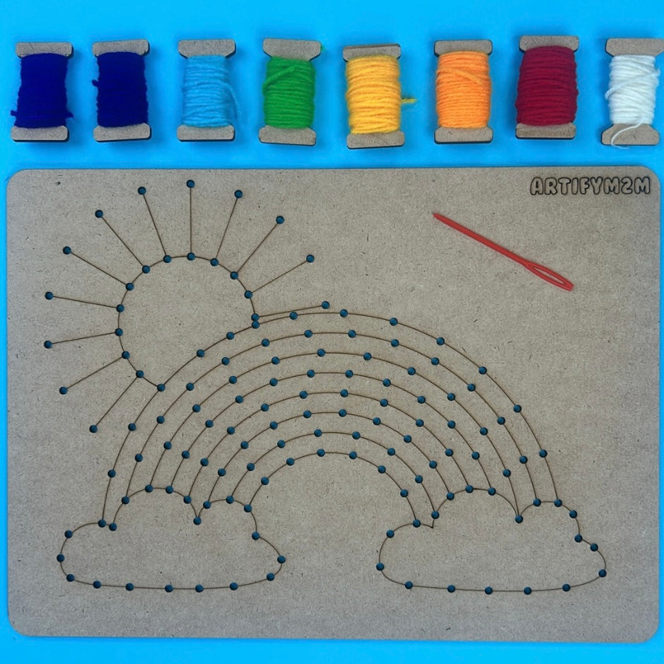 Rainbow Theme Sewing Kit