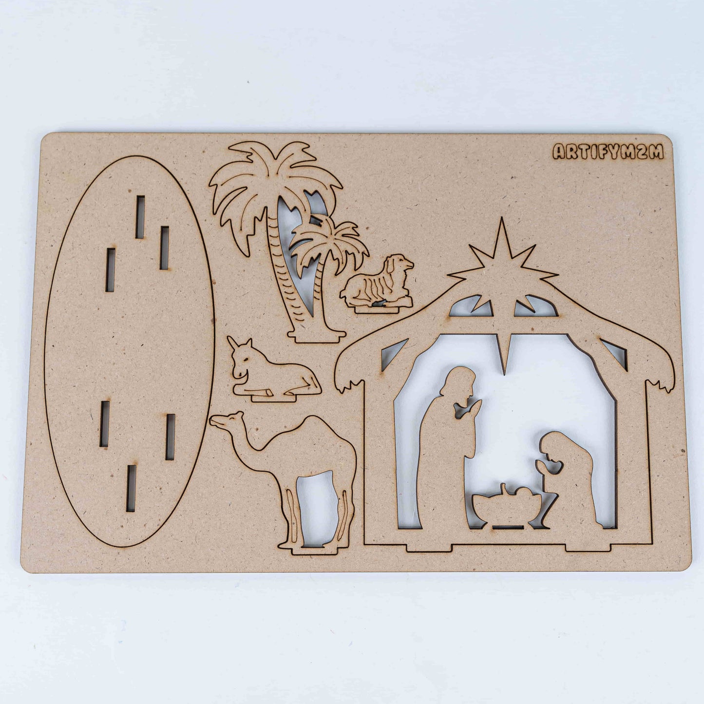 DIY Christmas Nativity Set (Desert)
