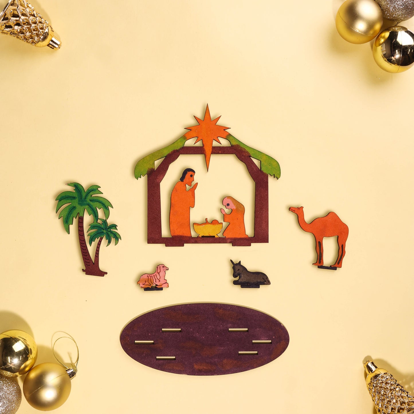 DIY Christmas Nativity Set (Desert)