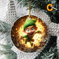 3D Looking Custom Christmas Tree Ornaments - Elf Set 1