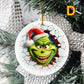 3D Looking Custom Christmas Tree Ornaments - Grinch Set 1