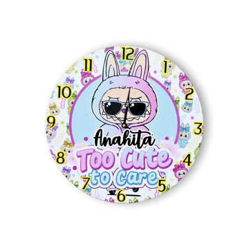 Printed Clock Lbabu Kids Room Decor - Too Cute