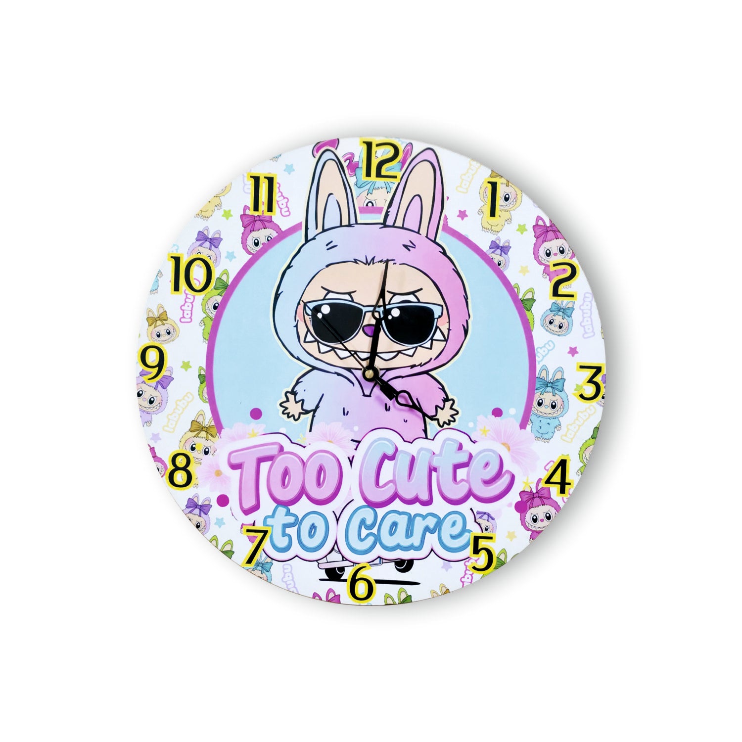 Printed Clock Lbabu Kids Room Decor - Too Cute