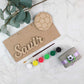 DIY Rectangular Name Plank Kit & Rakhi Combo