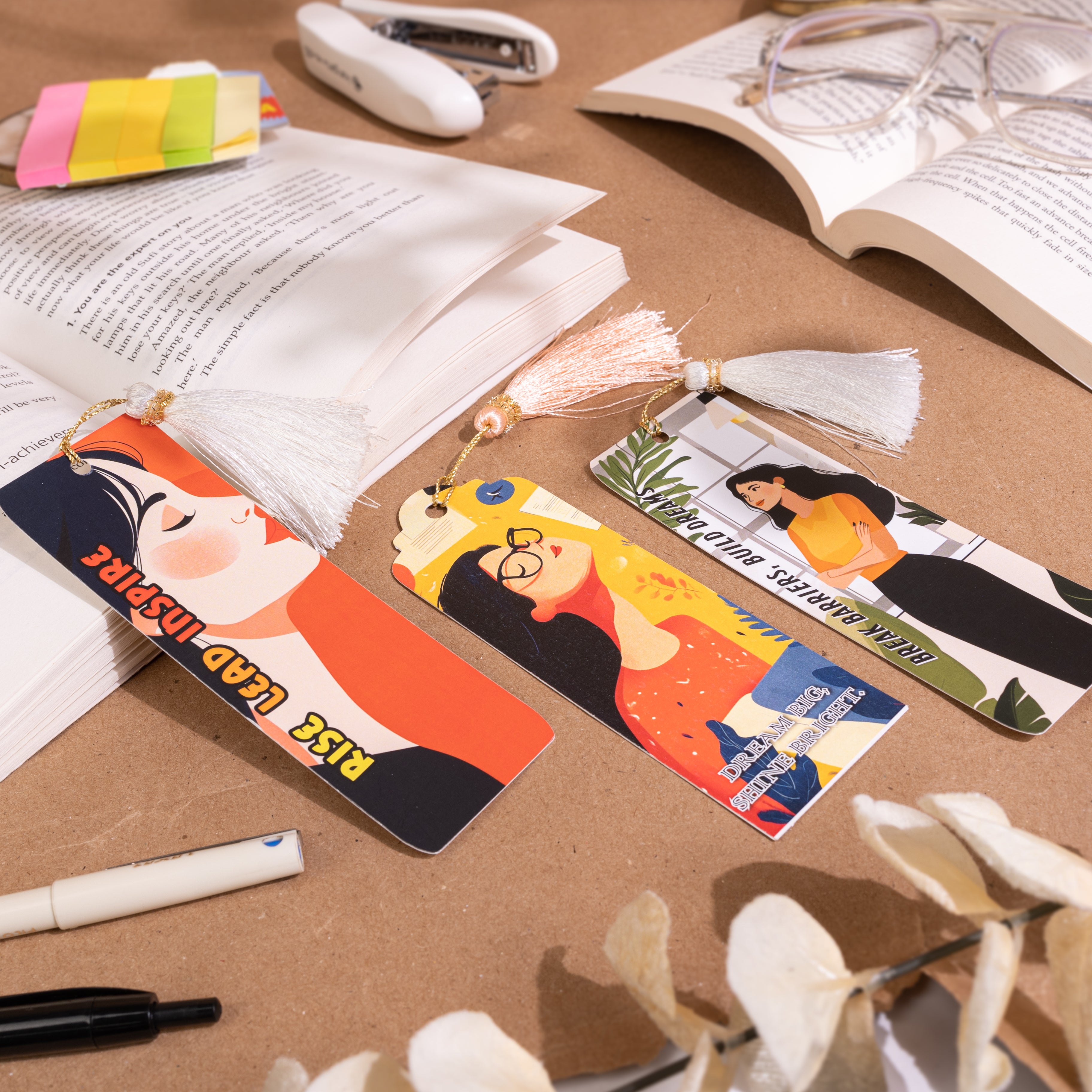 Empowering Women's Day Bookmarks