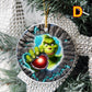 3D Looking Custom Christmas Tree Ornaments - Grinch Set 2