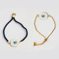 Mother of Pearl & Enamel Evil Eye | Premium Rakhi