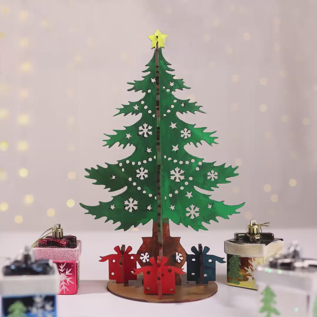 DIY 3D Christmas Tree (Gifts)