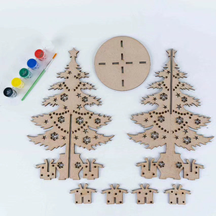 DIY 3D Christmas Tree (Gifts)