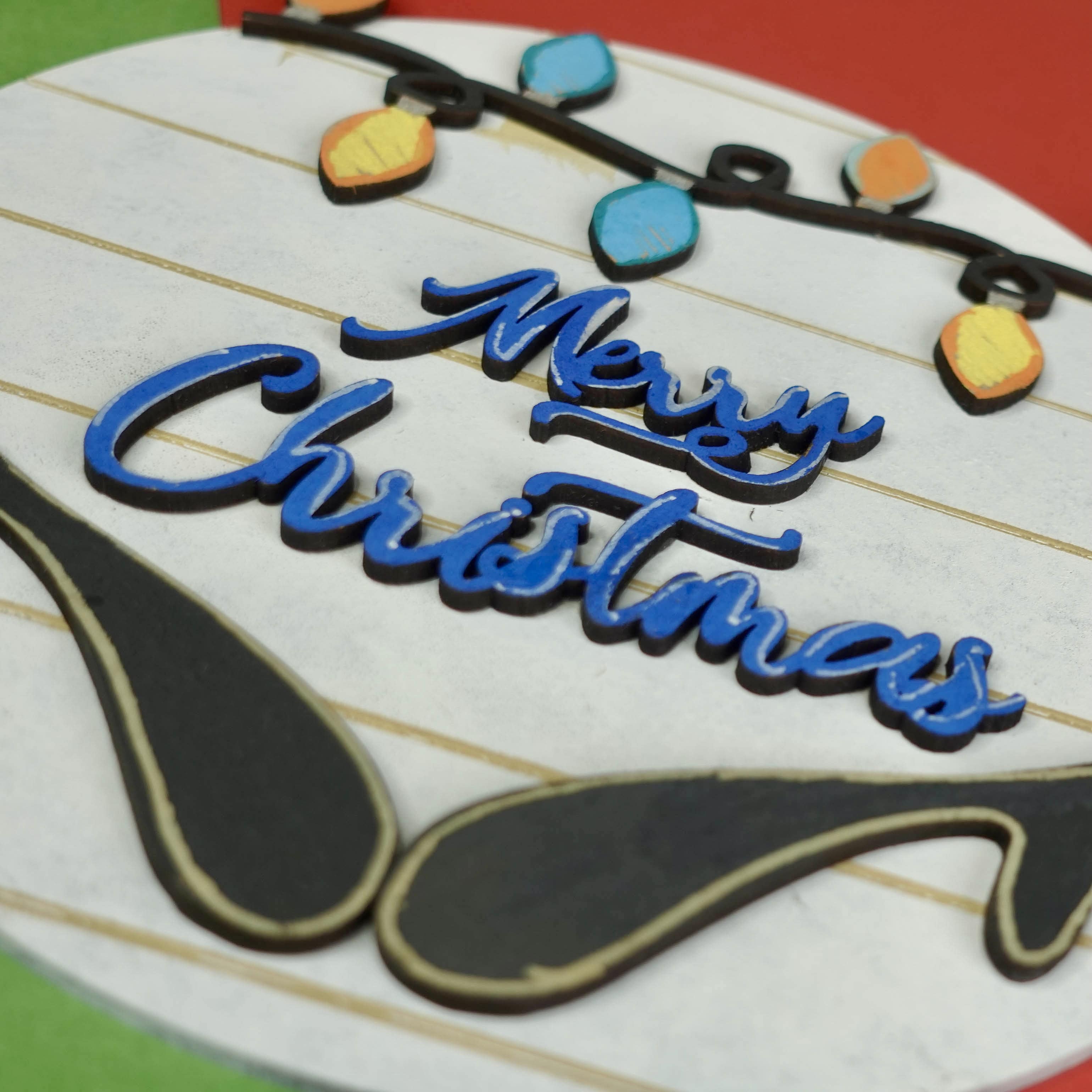 DIY Christmas Kit: Merry Christmas Plaque