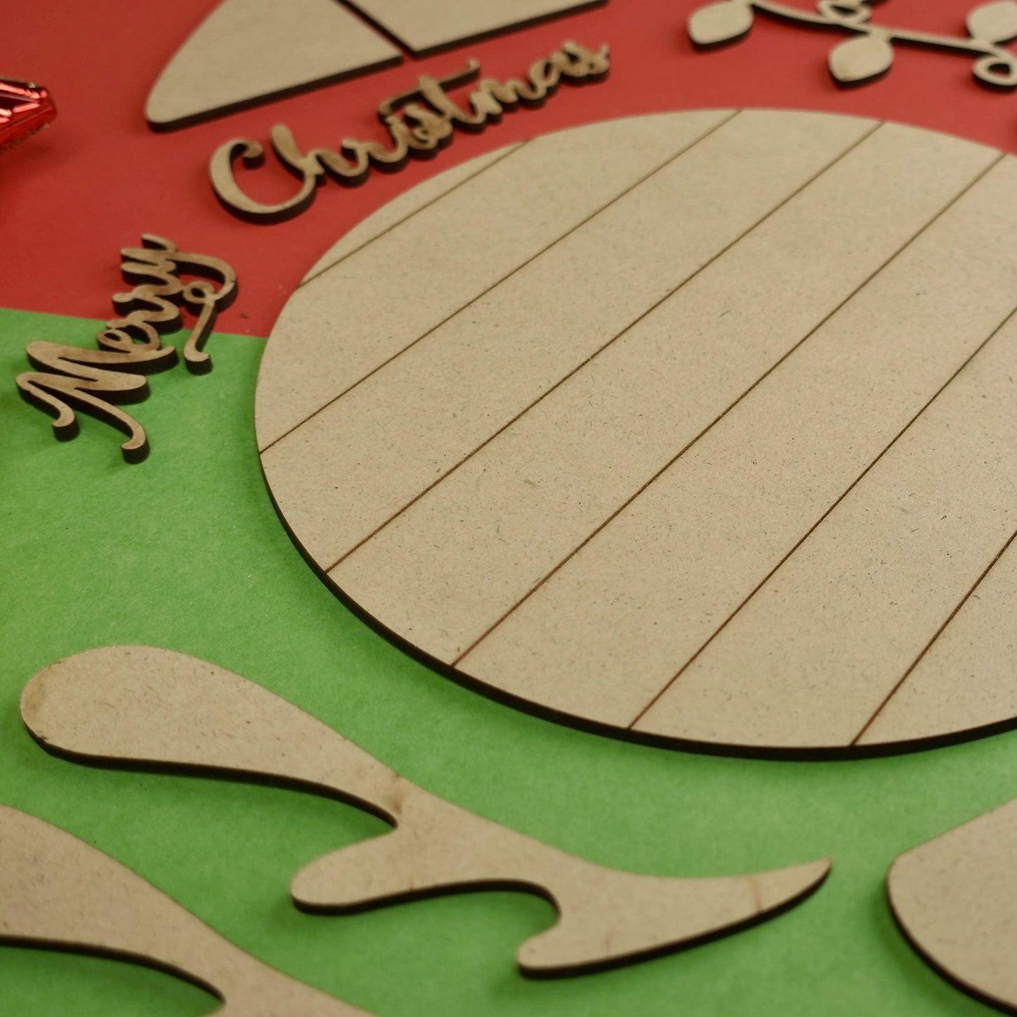 DIY Christmas Kit: Merry Christmas Plaque