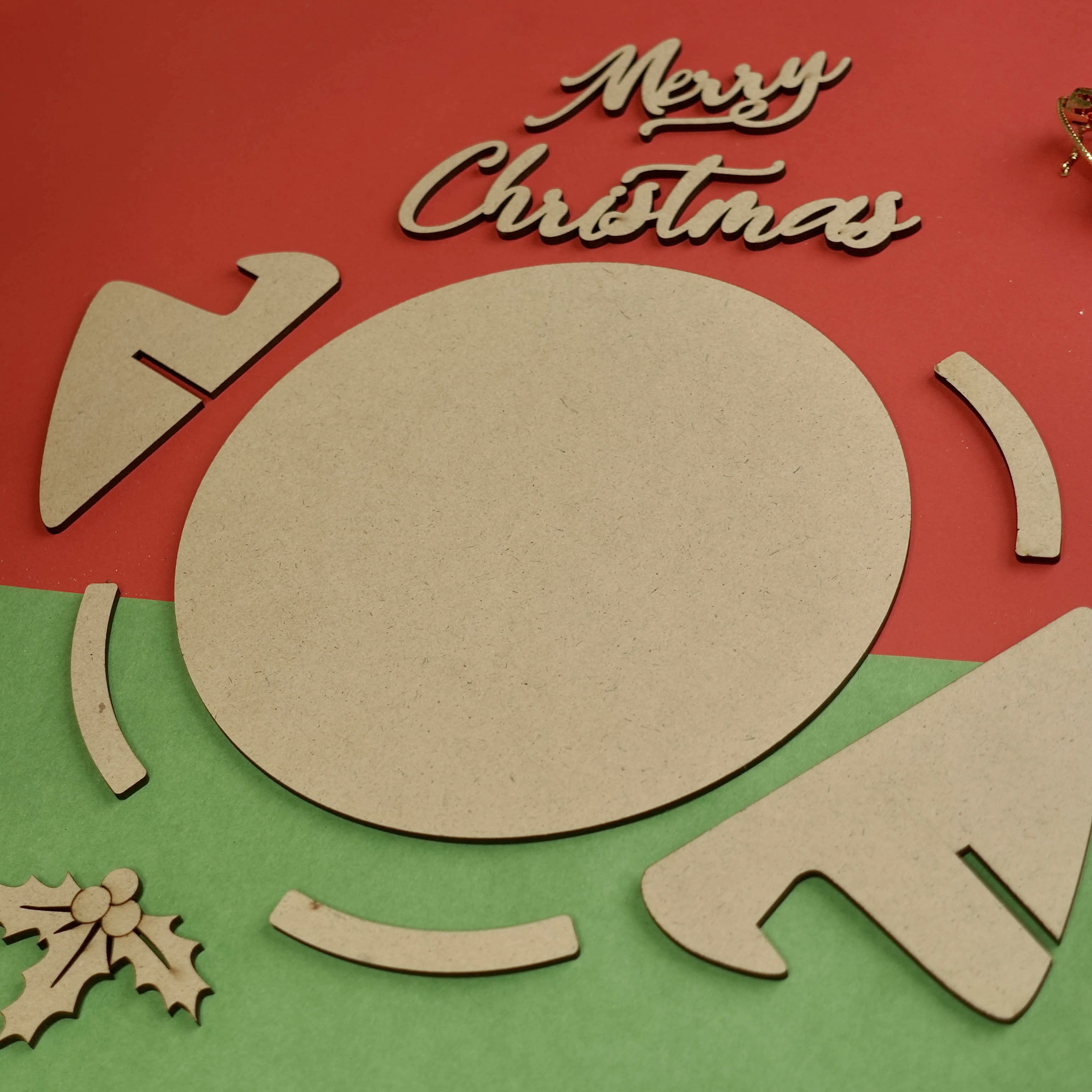 DIY Christmas Kit: Merry Christmas Plaque 02