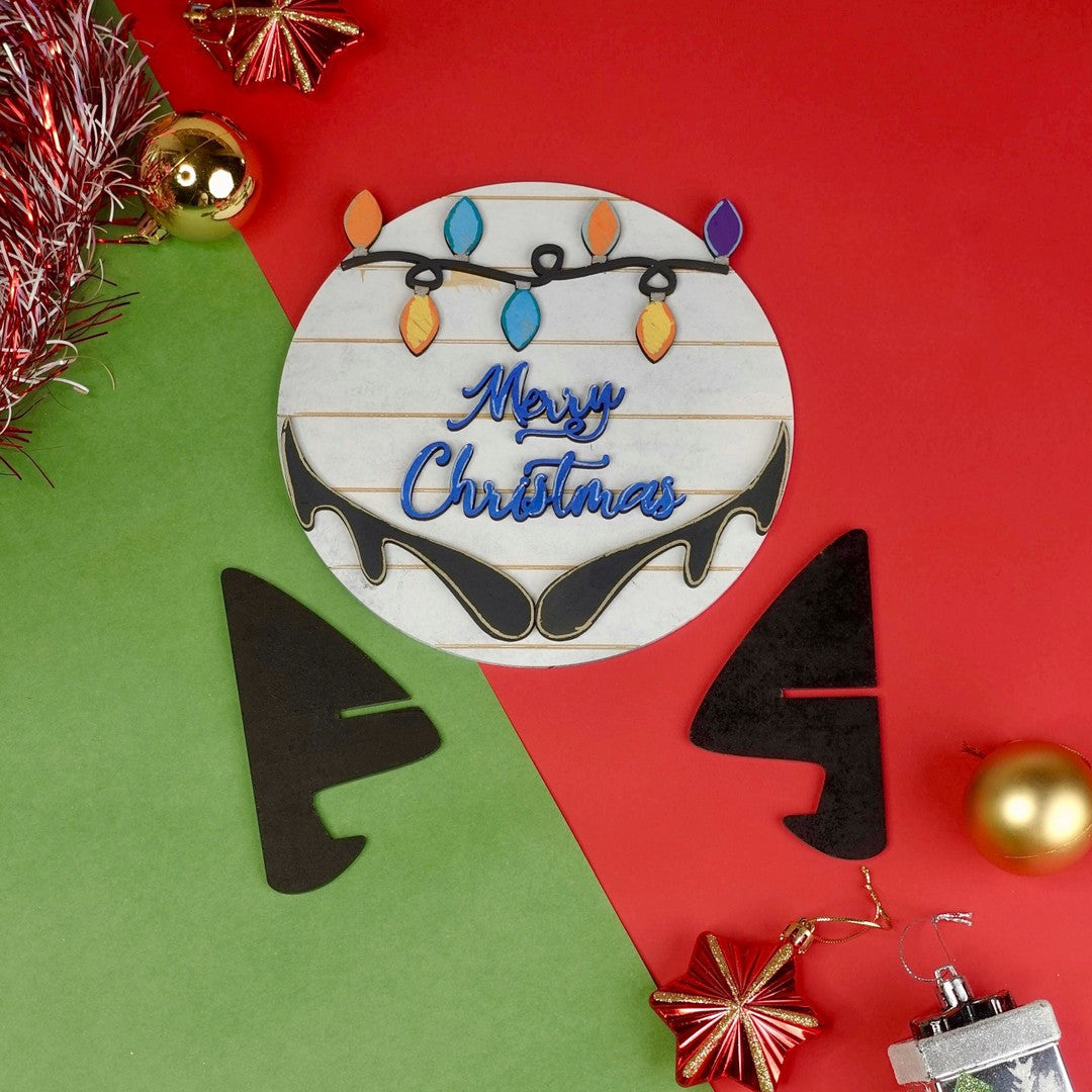 DIY Christmas Kit: Merry Christmas Plaque