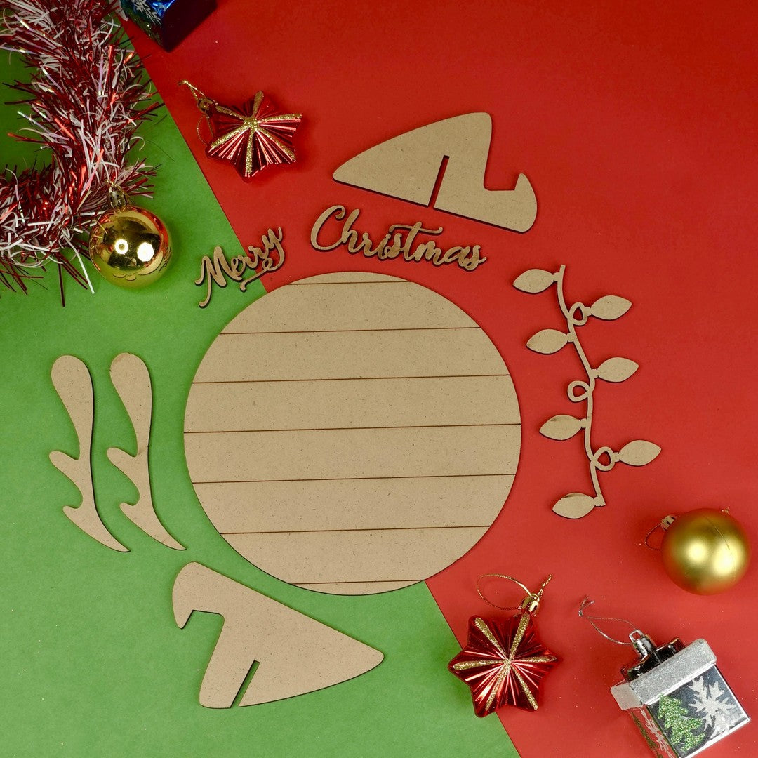 DIY Christmas Kit: Merry Christmas Plaque