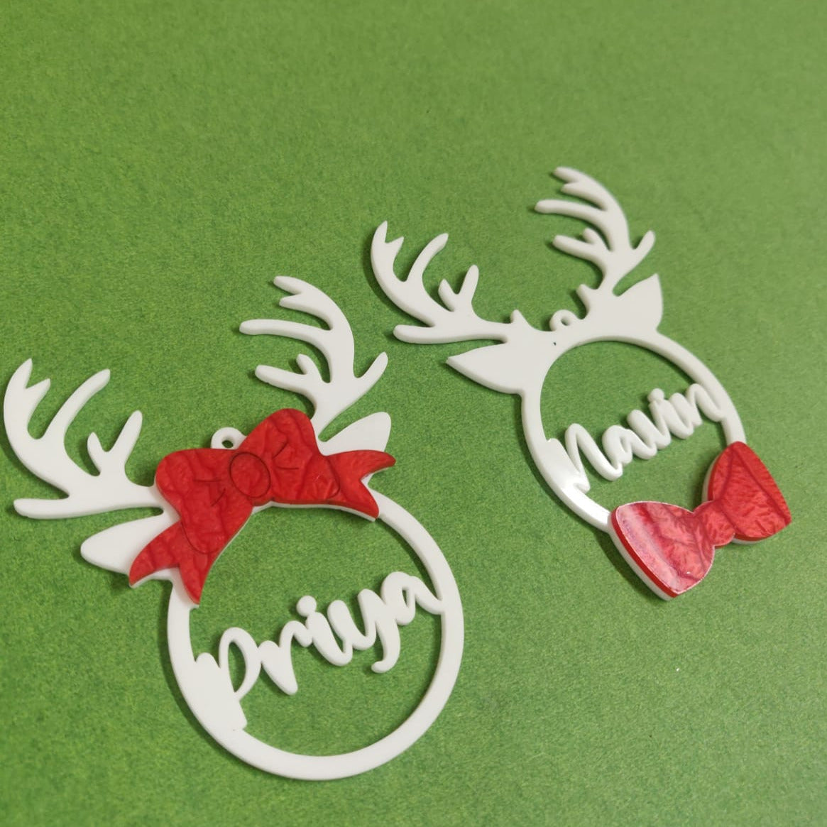 Personalised Christmas Ornaments Acrylic Layered