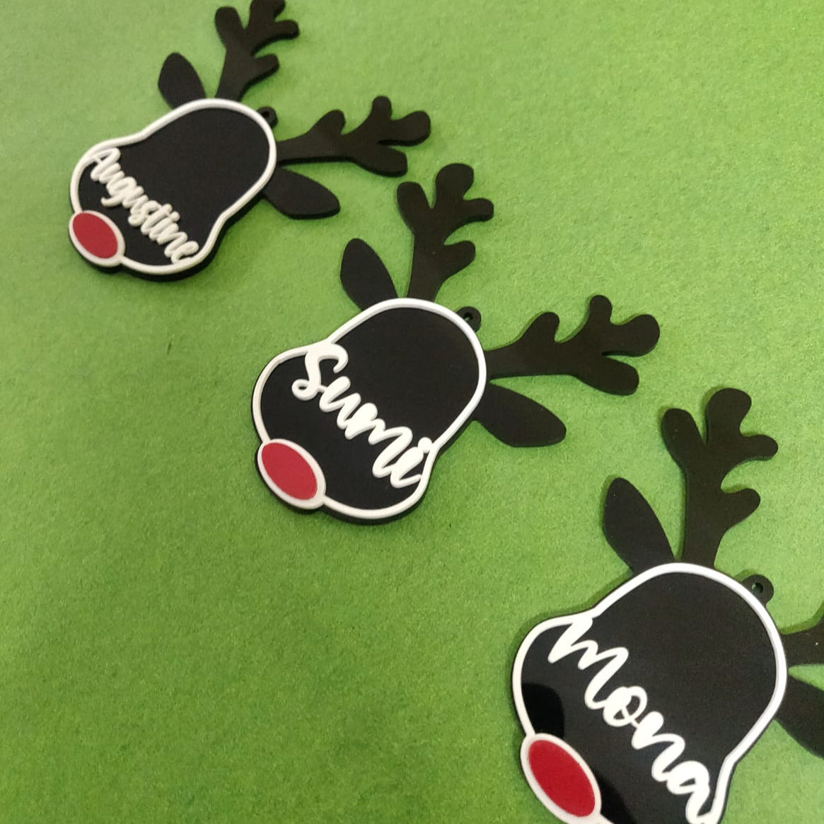 Personalised Christmas Ornaments Acrylic Layered